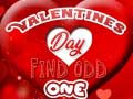 Гульня Valentines Day Find Odd One