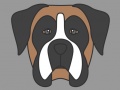 Гульня Doggy Face Coloring