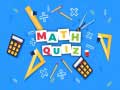 Гульня Math Quiz Game