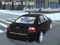 Гульня World Cars & Cops Simulator Sandboxed