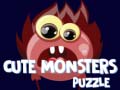 Гульня Cute Monsters Puzzle