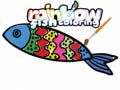 Гульня Rainbow Fish Coloring