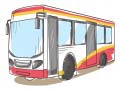 Гульня Cartoon Bus Slide