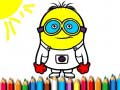 Гульня Cute Monsters Coloring Book