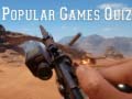 Гульня Popular Games Quiz