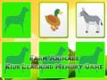 Гульня Farm Animals Kids Learning  Memory
