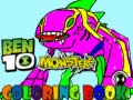 Гульня Ben10 Monsters Coloring book