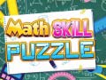 Гульня Math Skill Puzzle