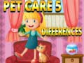 Гульня Pet Care 5 Differences