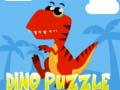 Гульня Dino Puzzle
