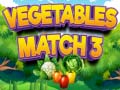 Гульня Vegetables match 3
