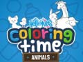 Гульня HelloKids Coloring Time Animals