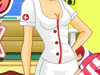 Гульня Nurse kissing