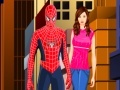 Гульня Spiderman Kissing