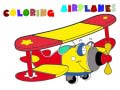 Гульня Coloring Book Airplane