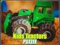 Гульня Kids Tractors Puzzle