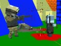 Гульня Shooting Zombie Blocky Gun Warfare