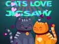 Гульня Cats Love Jigsaw