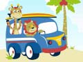 Гульня Cute Animals With Cars Difference
