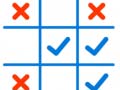 Гульня Tic Tac Toe 2 Players
