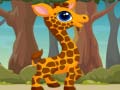 Гульня Giraffe Jigsaw