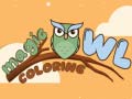 Гульня Magic Owl Coloring