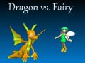 Гульня Dragon vs Fairy