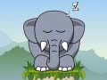 Гульня Snoring Elephant Puzzle