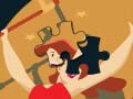 Гульня Circus Girl Jigsaw