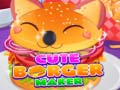 Гульня Cute Burger Maker