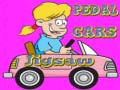 Гульня Pedal Cars Jigsaw