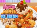 Гульня Yummy Waffle Ice Cream