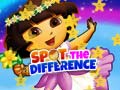 Гульня Dora Spot The Difference