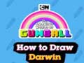 Гульня The Amazing World of Gumball How to Draw Darwin