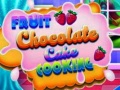 Гульня Fruit Chocolate Cake Cooking