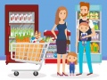 Гульня Happy Shopping Jigsaw