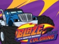 Гульня Baze and the monster machines Coloring Book