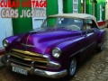 Гульня Cuban Vintage Cars Jigsaw