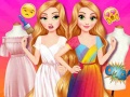 Гульня Princesses Outfit Coloring