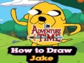 Гульня Adventure Time How to Draw Jake