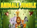 Гульня Animals Jumble