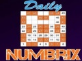 Гульня Daily Numbrix