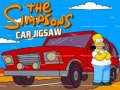 Гульня The Simpsons Car Jigsaw