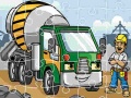 Гульня Construction Trucks Jigsaw