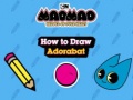 Гульня Mao Mao Heroes of Pure Heart How to Draw Adorabat