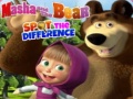 Гульня Masha and the Bear Spot The difference