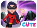 Гульня Superhero Violet Fashion Shoot