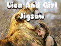 Гульня Lion And Girl Jigsaw