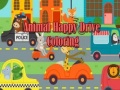 Гульня Animal Happy Drive Coloring