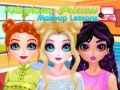 Гульня Stayhome Princess Makeup Lessons